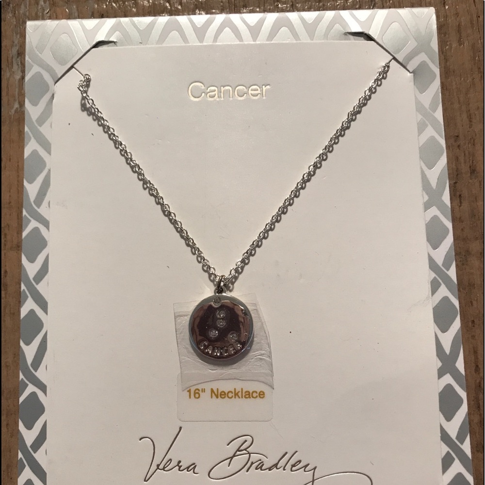 Vera Bradley Cancer Pendant w/Chain